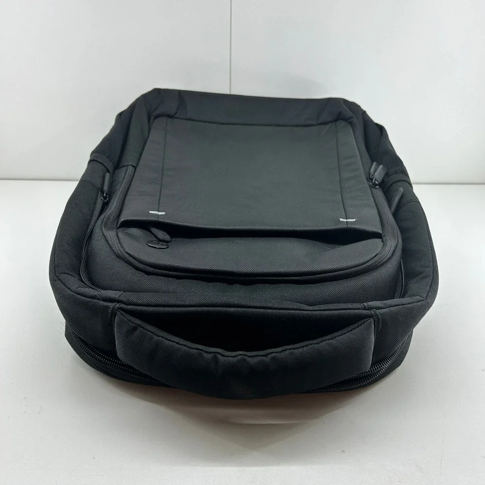 HP 17 Laptop Backpack Black RFID Blocking Business Travel Computer Bag 3E2U5AA